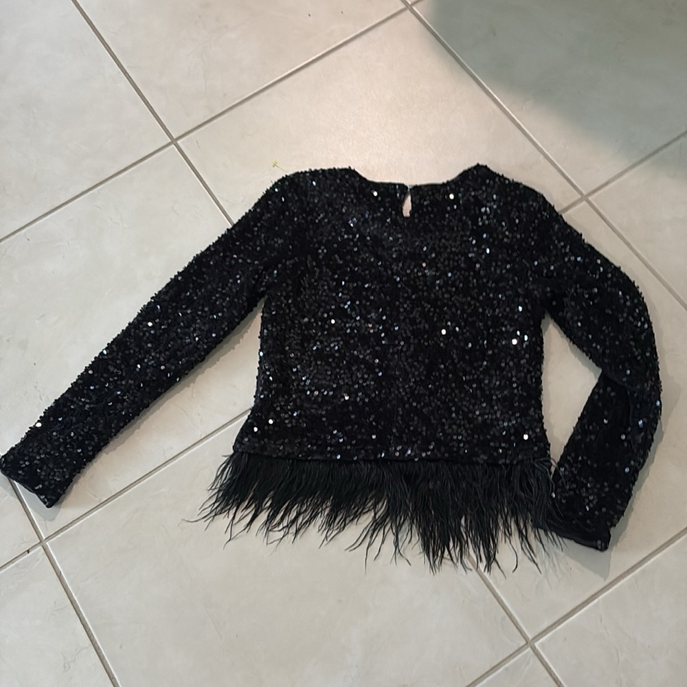 Never worn medium in tempo shirt sequin 970 - Picture 3 of 5